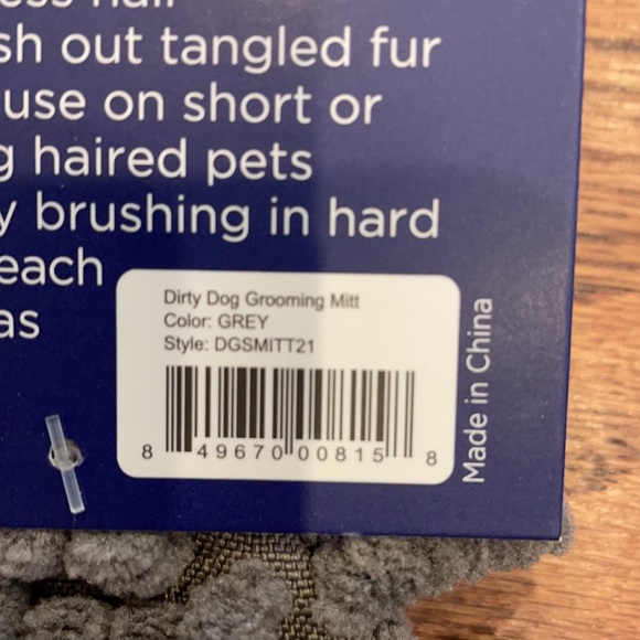 Dirty Dog Grooming Mit - Picture 6 of 6